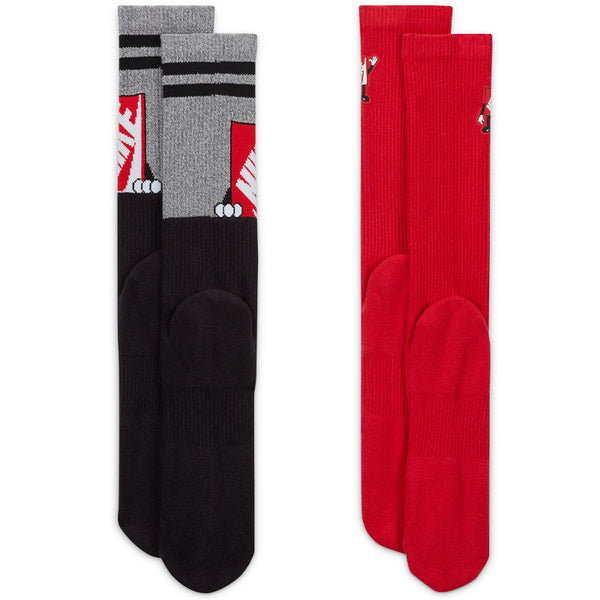 Nike Unisex Everyday Plus Cushioned Crew Socks (2 Pairs)