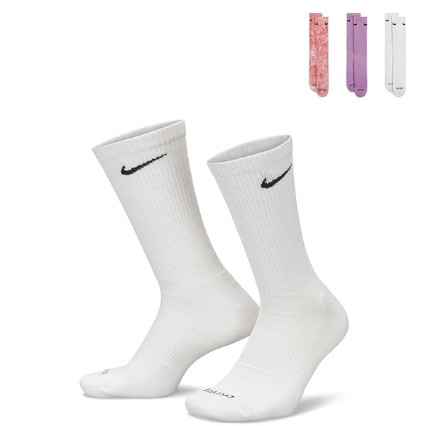 Nike Unisex Everyday Plus Cushioned Crew Socks (3 Pairs)