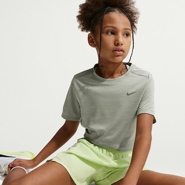 Nike Kid's Miler Dri-FIT Short-Sleeve Top (Big Kid's)
