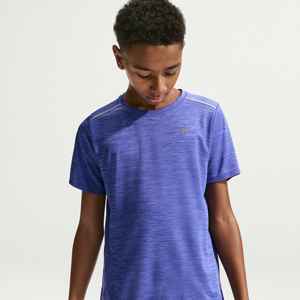 Nike Kid's Miler Dri-FIT Short-Sleeve Top (Big Kid's)