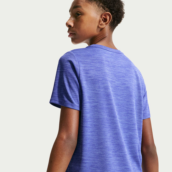 Nike Kid's Miler Dri-FIT Short-Sleeve Top (Big Kid's)
