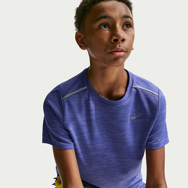 Nike Kid's Miler Dri-FIT Short-Sleeve Top (Big Kid's)