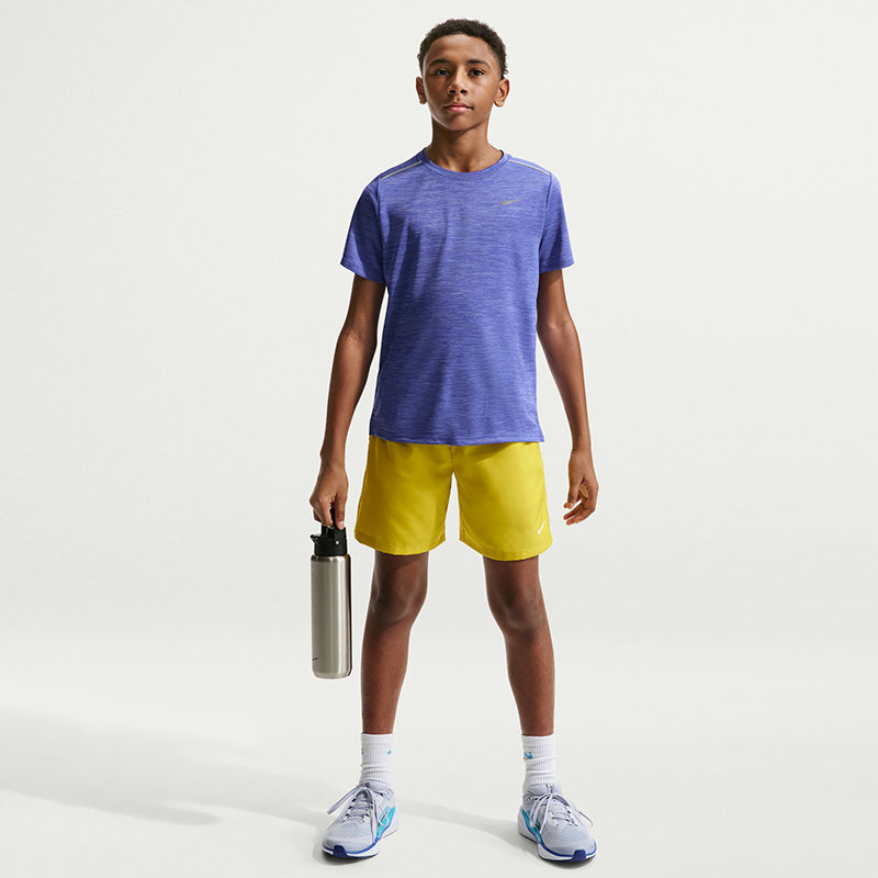 Nike Kid's Miler Dri-FIT Short-Sleeve Top (Big Kid's)