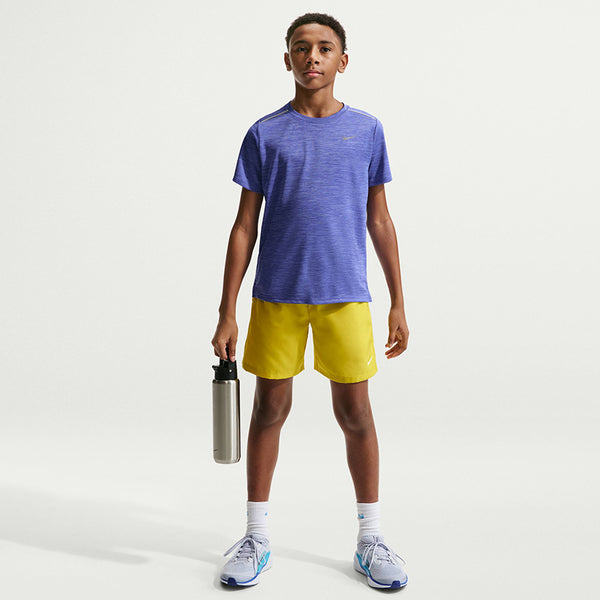 Nike Kid's Miler Dri-FIT Short-Sleeve Top (Big Kid's)