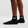 Nike Unisex Everyday Elevated Ankle Socks (3 Pairs)
