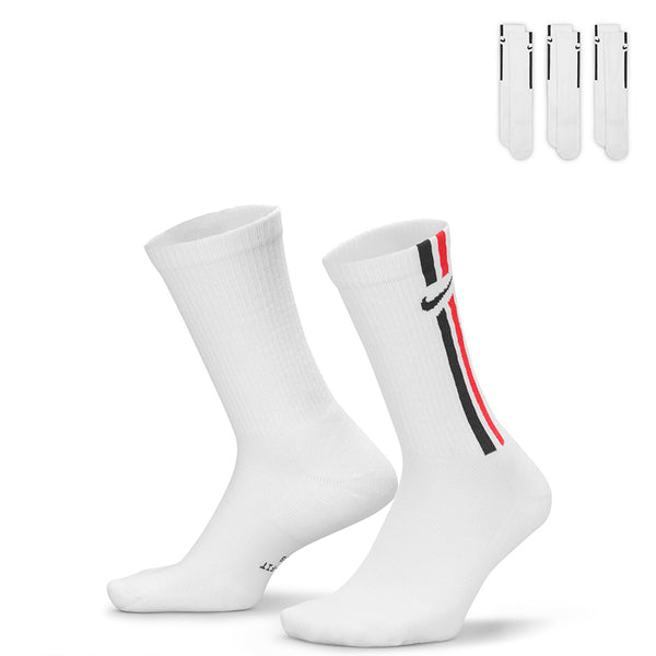 Nike Unisex Everyday Elevated Crew Socks (3 Pairs)