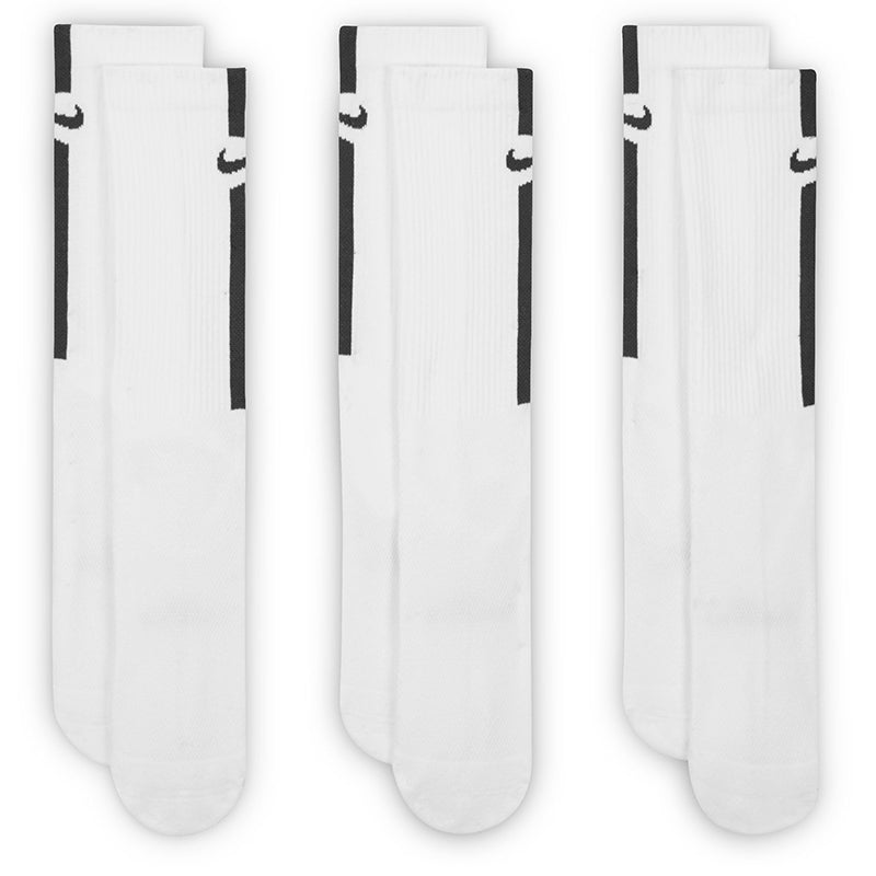 Nike Unisex Everyday Elevated Crew Socks (3 Pairs)