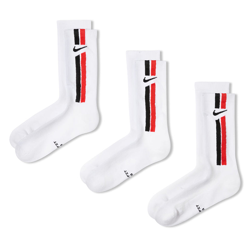 Nike Unisex Everyday Elevated Crew Socks (3 Pairs)