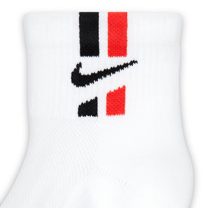 Nike Unisex Everyday Elevated Ankle Socks (3 Pairs)