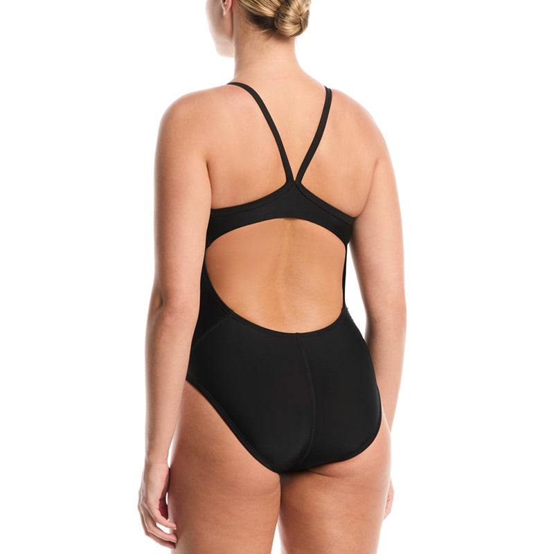 Nike Swim Women's Solid Racerback One Piece