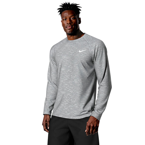 Nike Swim Men's Essential Heather Long Sleeve