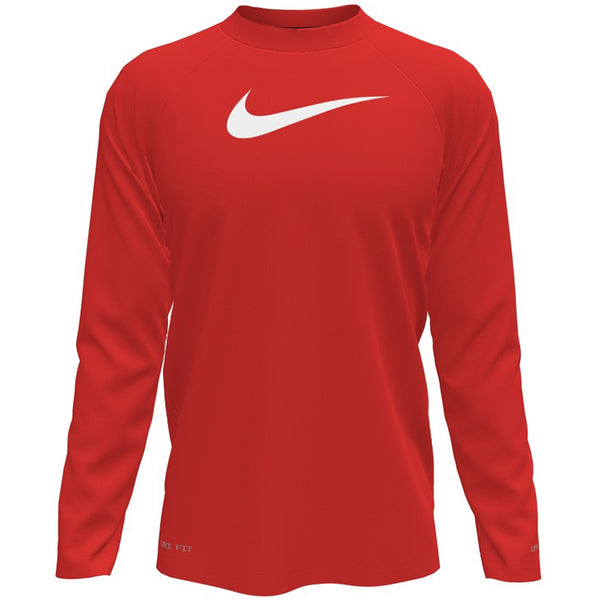 Nike Swim Boy's Solid Long Sleeve