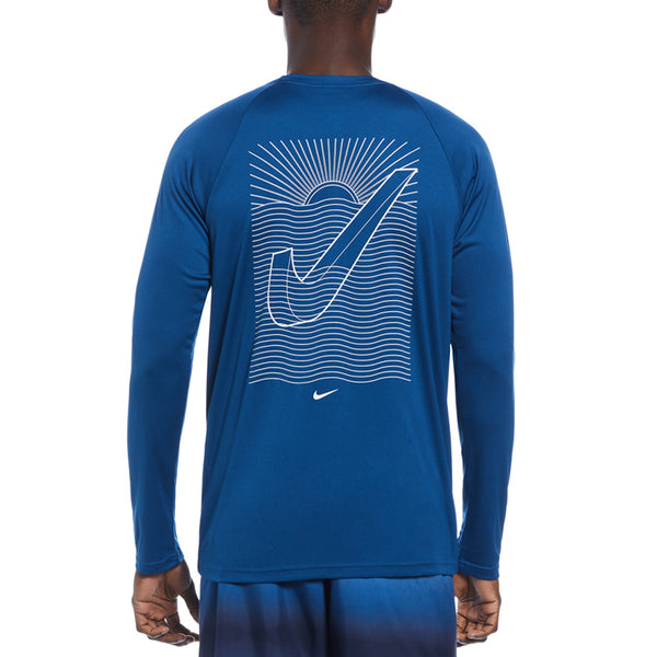 Nike Swim Men's Swoosh At Sea Long Sleeve