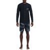 Nike Swim Men's 3D Logo Long Sleeve Zip