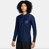 Nike Swim Men's 3D Logo Long Sleeve Zip