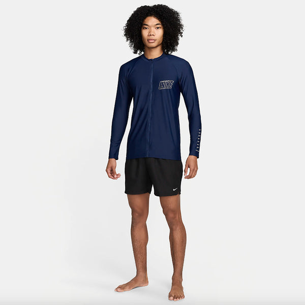 Nike Swim Men's 3D Logo Long Sleeve Zip