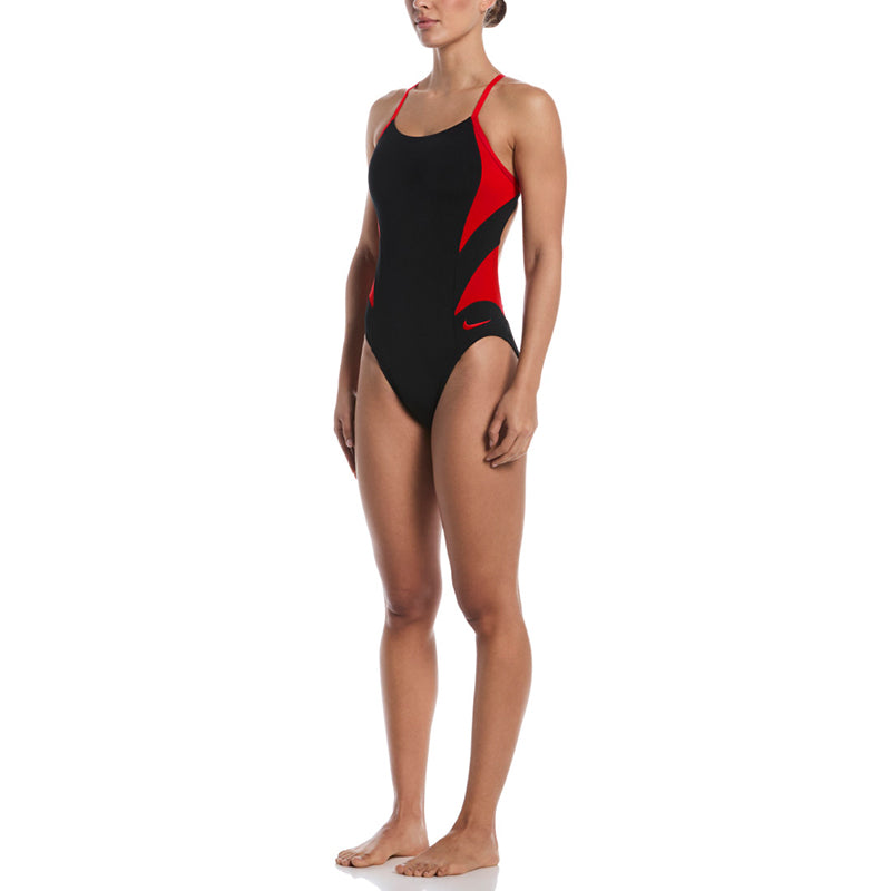 Nike Swim Women's Fly Color Block Cutout