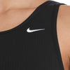 Nike Swim Women's Solid Ribbed U-Back Low Leg