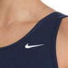 Nike Swim Women's Solid Ribbed U-Back Low Leg