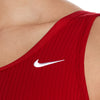 Nike Swim Women's Solid Ribbed U-Back Low Leg