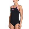 Nike Swim Women's Logo Graphic Racerback Low Leg