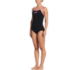 Nike Swim Women's Logo Graphic Racerback Low Leg