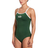 Nike Swim Women's Logo Graphic Racerback Low Leg