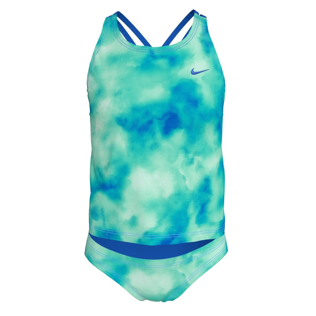 Nike Swim Girl's Aqtcawe Spiderback Tankini Set