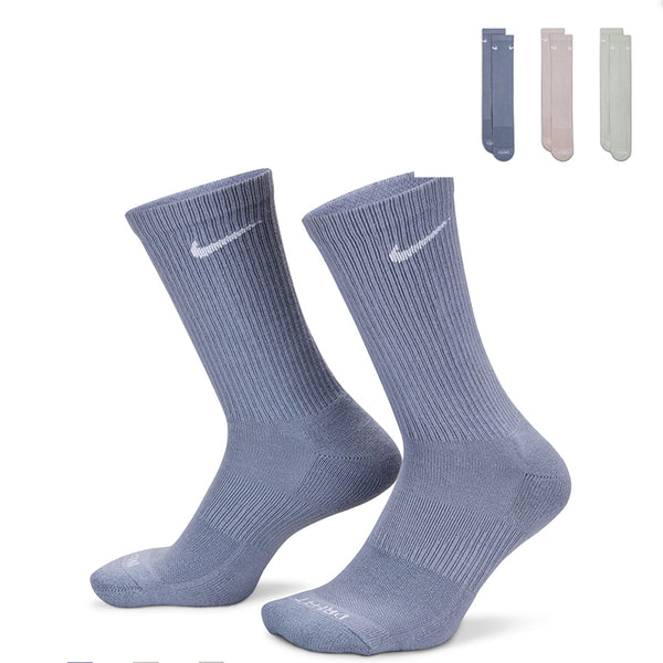 Nike Unisex Everyday Plus Cushioned Training Crew Socks (3 Pairs)