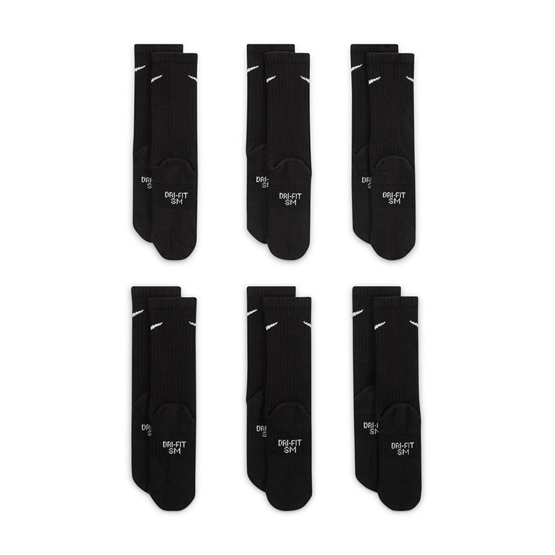 Nike kid's Everyday Cushioned Crew Socks (6 Pairs)