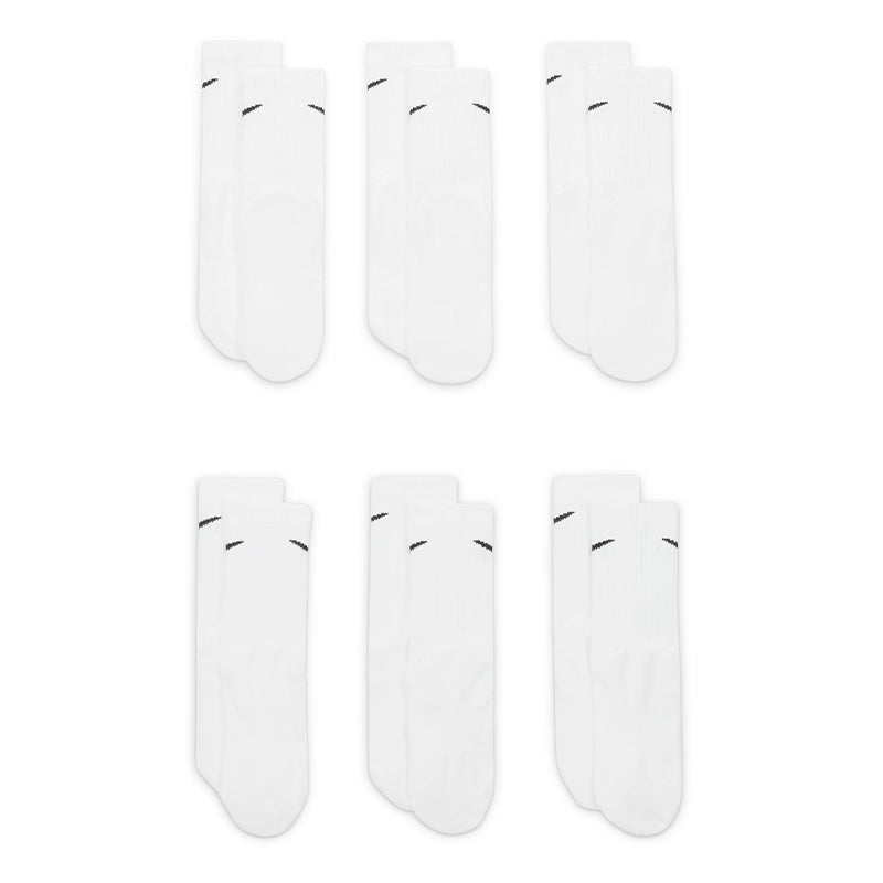 Nike kid's Everyday Cushioned Crew Socks (6 Pairs)