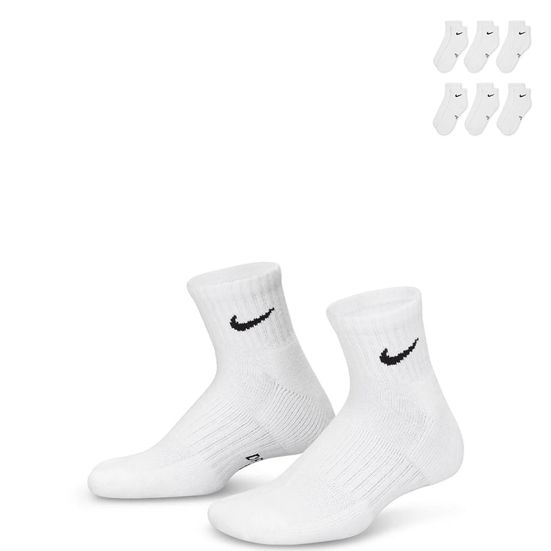 Nike kid's Everyday Cushioned Crew Socks (6 Pairs)