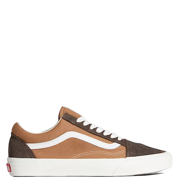 Brown Vans Beige Old Skool Suede Vans Unisex Old Skool