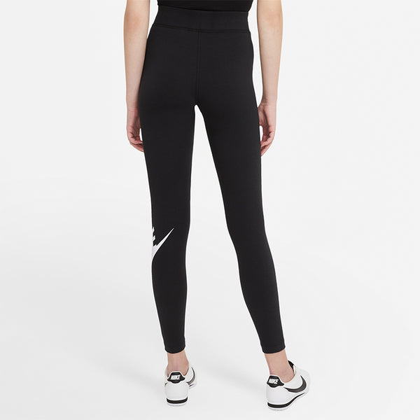 Nike High Waisted Leggings Black/White Women Sportswear.