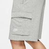 Nike Sportswear Club Dk Grey Heather/Matte Silver/White Men Sportswear.
