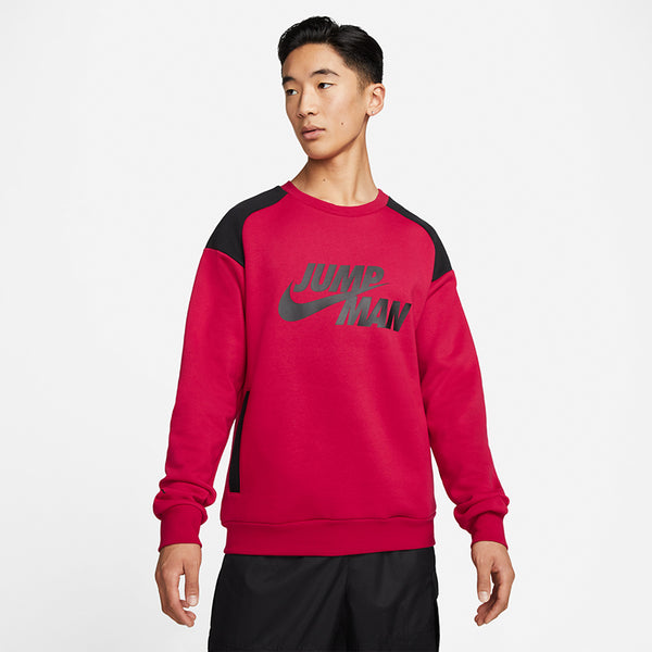 Jordan Men's Jumpman Fleece Crew Sweatshirt.