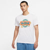 Nike Men's Pattern Printing Round Neck Basketball T-Shirt