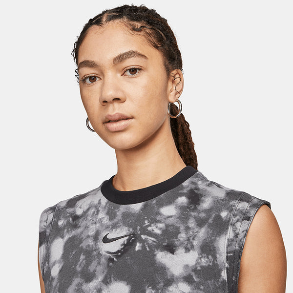 Nike Women's Sportswear Wave Dye Jersey Sleeveless Top