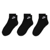 Nike Unisex Everyday Essential Ankle Socks (3 Pairs)